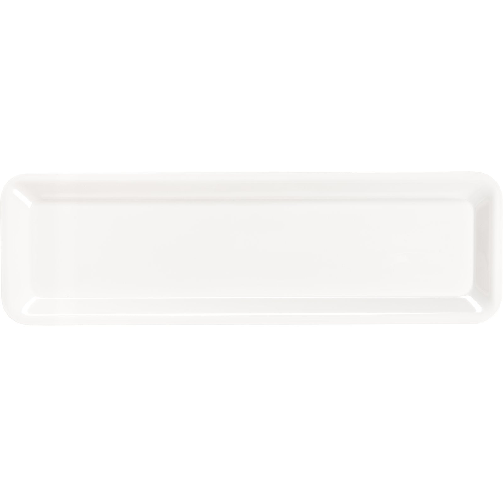 Carlisle 5552637 Half Long Size Bavarian Cream Melamine Balsam Pan 1" Deep