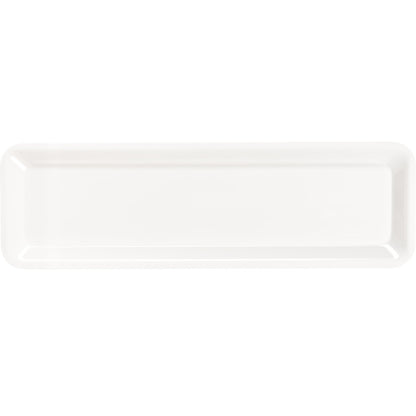 Carlisle 5552637 Half Long Size Bavarian Cream Melamine Balsam Pan 1" Deep
