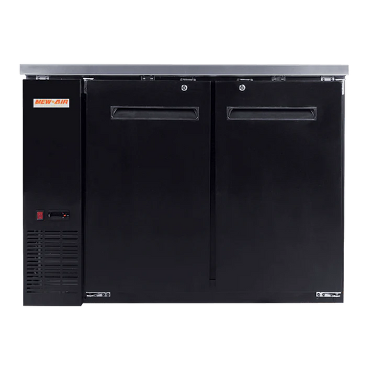 New Air NBB-48-SG-N 48" Glass Door Narrow Back Bar