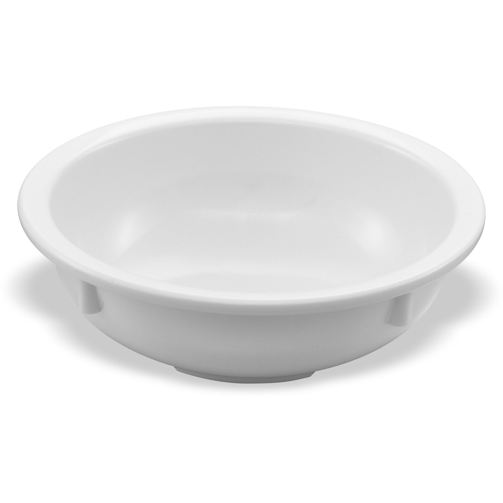 Carlisle KL11802 10 oz White Kingline Melamine Nappie Bowl