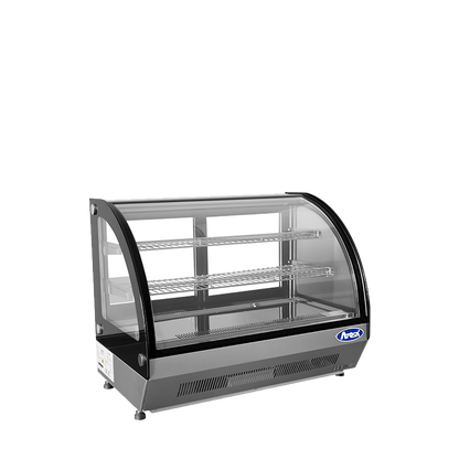 Atosa CRDC-35 3.5 Cuft Curved Countertop Refrigerated Display