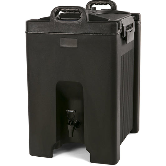 Carlisle XT1000003 10 Gallon Black Cateraide Insulated Beverage Server