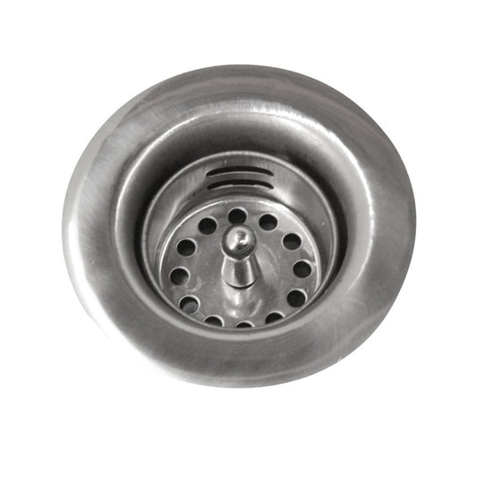 Omcan 14337 Drain with Plug for Stainless Steel Hand Sink