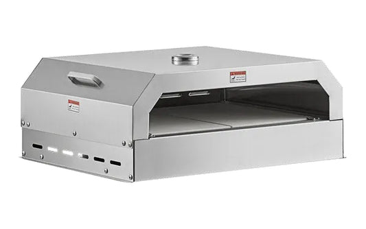 Omcan 47849 30" Stainless Steel Pizza Oven 1.5 mm Thickness for Outdoor BBQ Grill #47352