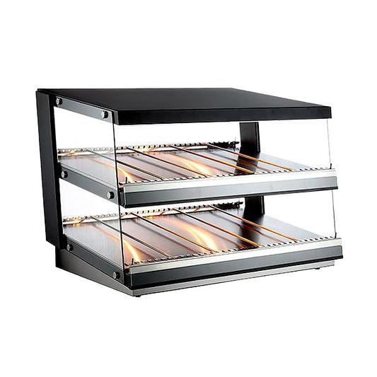 Omcan 47511 3.6 cu.ft. (102 Liter) Capacity 38" Heated Pass-Through Station