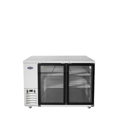 Atosa SBB48GGR-AUS1 48" Glass Door Back Bar Cooler