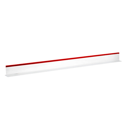 Omcan 10773 2" x 30" Clear Divider with Red Beading