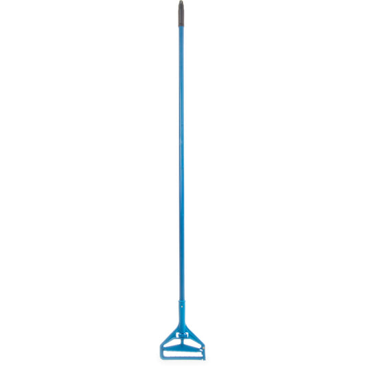 Carlisle 36937500 60" Blue Plastic Head w/ Blue Fiberglass Handle