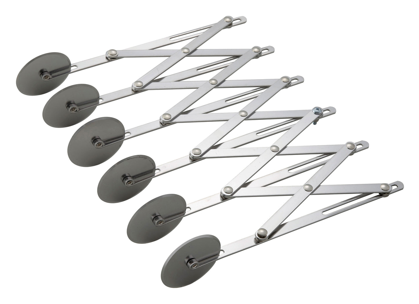 Winco ADD-6 Stainless Steel 6 Wheel Adjustable Dough Divider