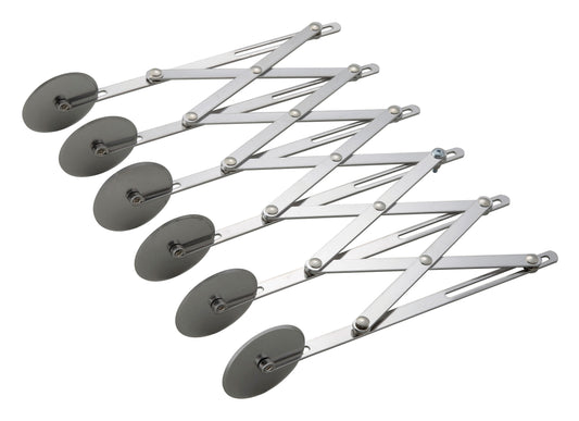 Winco ADD-6 Stainless Steel 6 Wheel Adjustable Dough Divider
