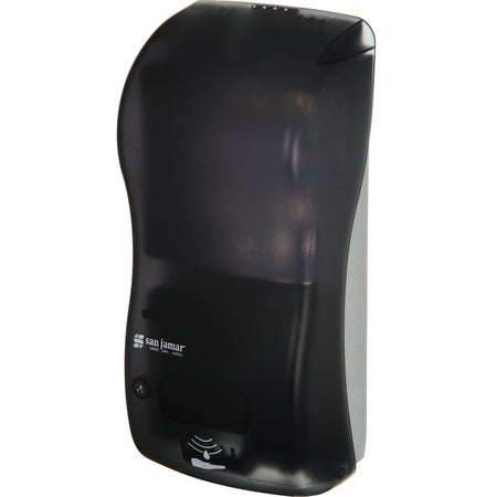San Jamar SH900TBK 900 mL Black Pearl Plastic Classic Rely Hybrid Electronic Soap, Liquid & Lotion