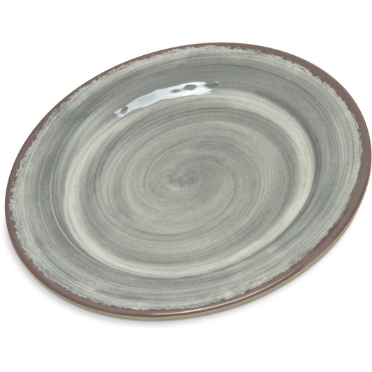 Carlisle 5400718 7" Smoke Mingle Melamine Bread And Butter Plate