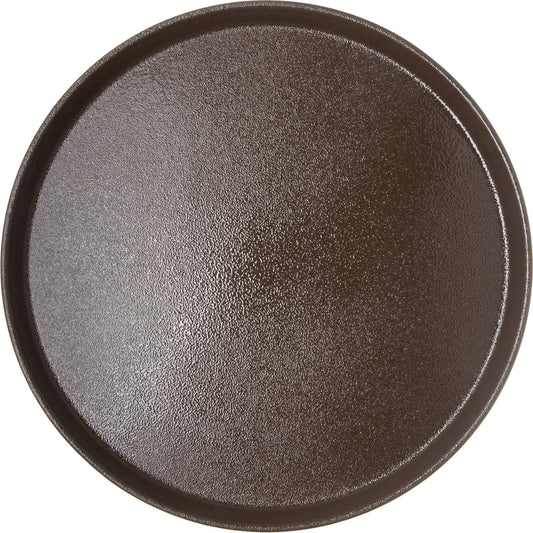 Carlisle 1600GR2076 16" Brown Round Griptite 2 Tray