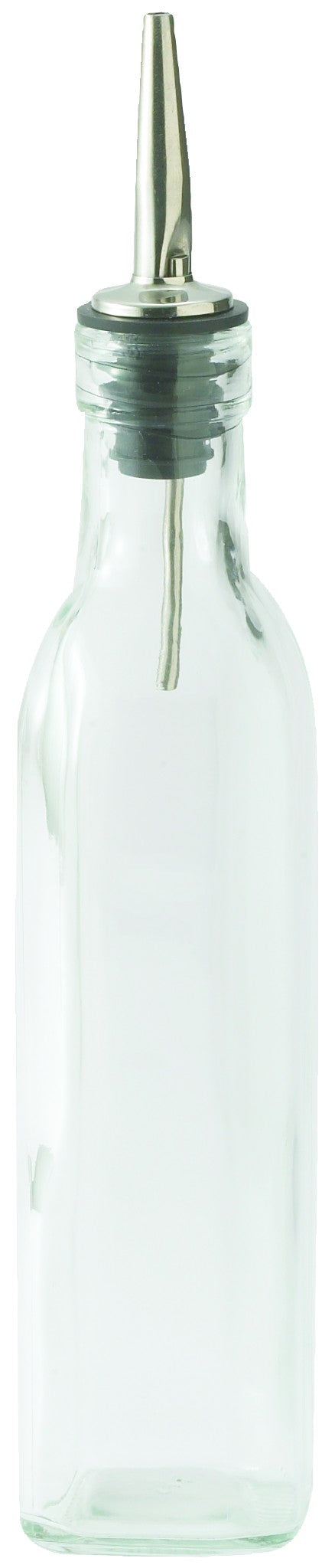 Winco GOB-8 8 oz. Oil/Vinegar Cruet w/ Pourer