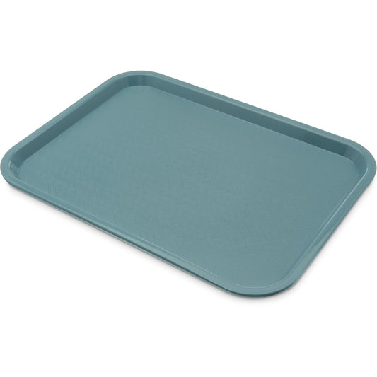 Carlisle CT121659 12" x 16" Slate Blue Cafe Fast Food Cafeteria Tray
