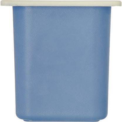Carlisle CM1105C1402 1.7 Qt 1/6 Size White/Blue Coldmaster CoolCheck High Capacity Food Pan