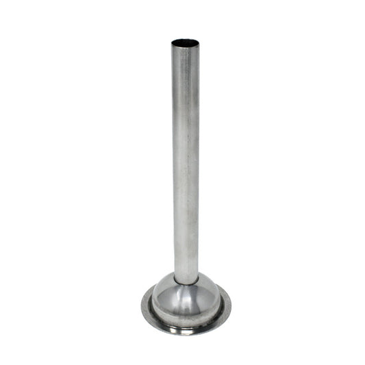 Omcan 10012 17 mm Stainless Steel Grinder Spout for #12 Meat Grinder
