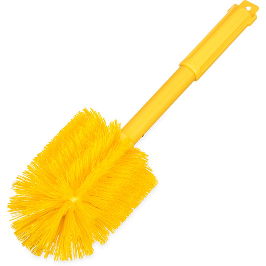 Carlisle 40010C04 16" Yellow Sparta Multi-Purpose Valve & Fitting Brush