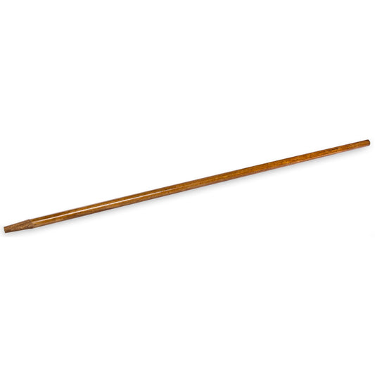 Carlisle 4026100 54" Tan Tapered Wood Flo-Pac Handle