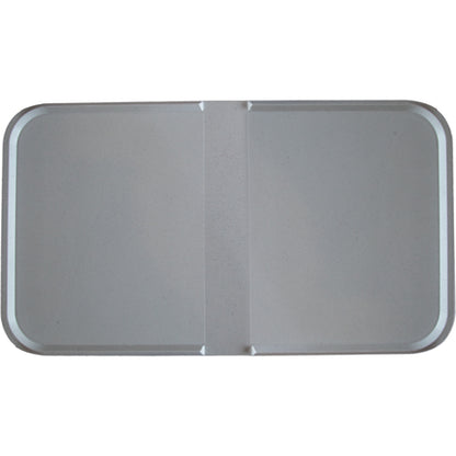 Carlisle DXSC132223 13" x 22.5" Gray Thermal Aire III Individual Meal Patient Tray