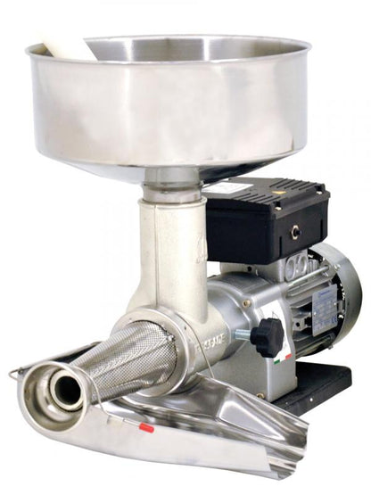 Omcan 41418 Electric Medium Duty Tomato Squeezer with 0.4 HP Motor and Stainless Steel Cover