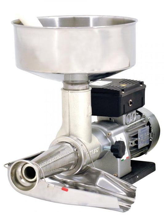 Omcan 41418 Electric Medium Duty Tomato Squeezer with 0.4 HP Motor and Stainless Steel Cover