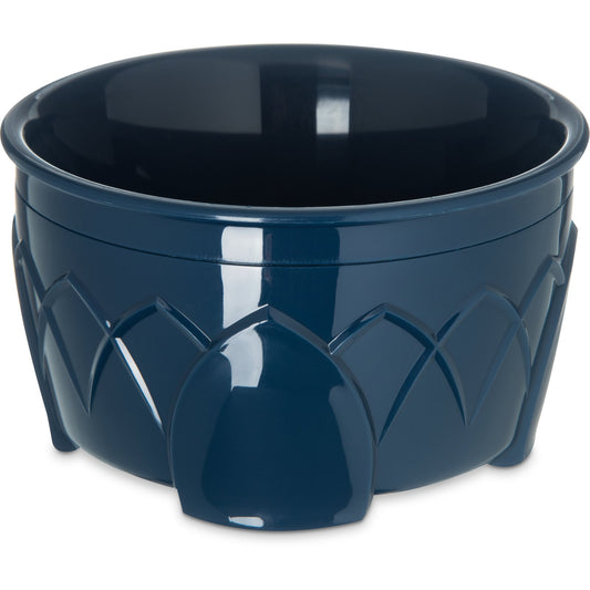 Carlisle DX530050 9 oz Midnight Blue Polypropylene Fenwick Bowl