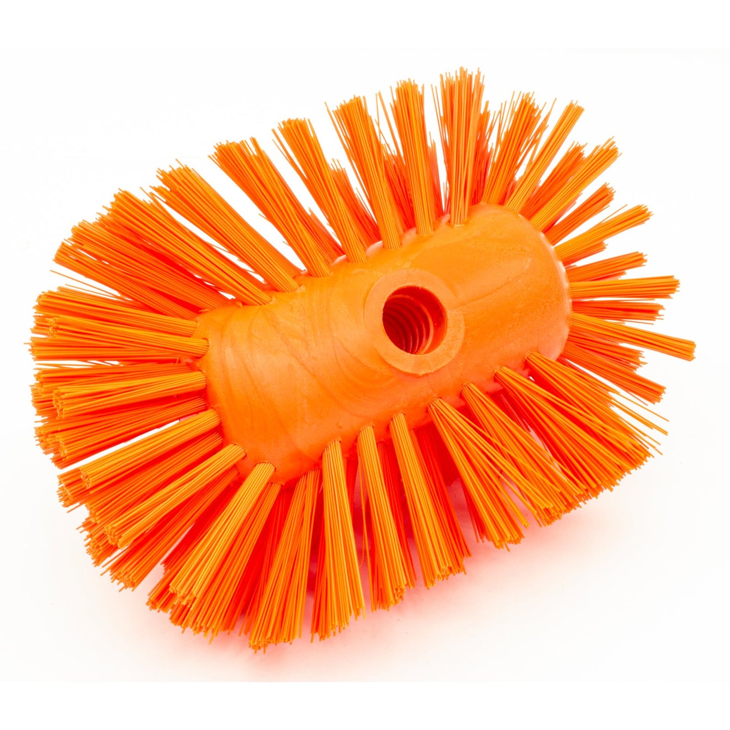 Carlisle 40041EC24 5-1/4" X 7-1/2" Orange Sparta Spectrum Tank & Kettle Brush