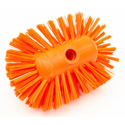 Carlisle 40041EC24 5-1/4" X 7-1/2" Orange Sparta Spectrum Tank & Kettle Brush