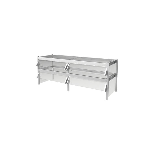 Dinex DXPCDD2 2-Well DineXpress Standard Double Display