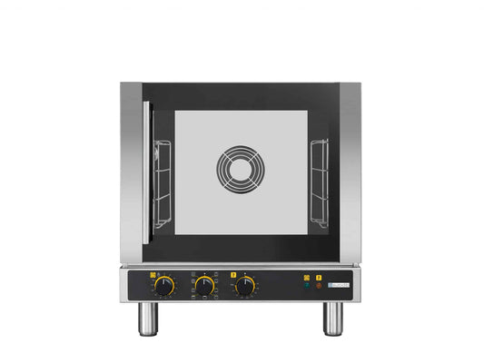 Eurodib EKFA412ALM Commercial Electromechanical Convection Oven with Top Grill and Top and Bottom Element