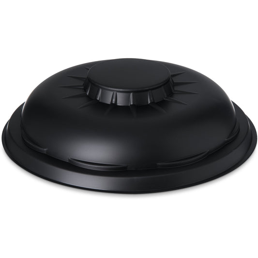 Dinex DXHHDM703 8" Black High Heat Disposable Dome (500/cs)