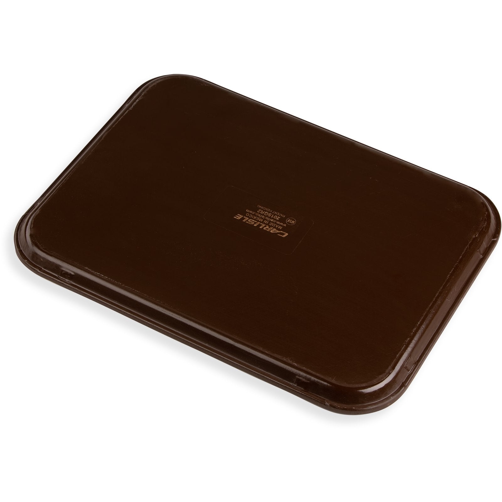 Carlisle 2015GR2076 20" x 15" Brown Rectangle Griptite 2 Tray