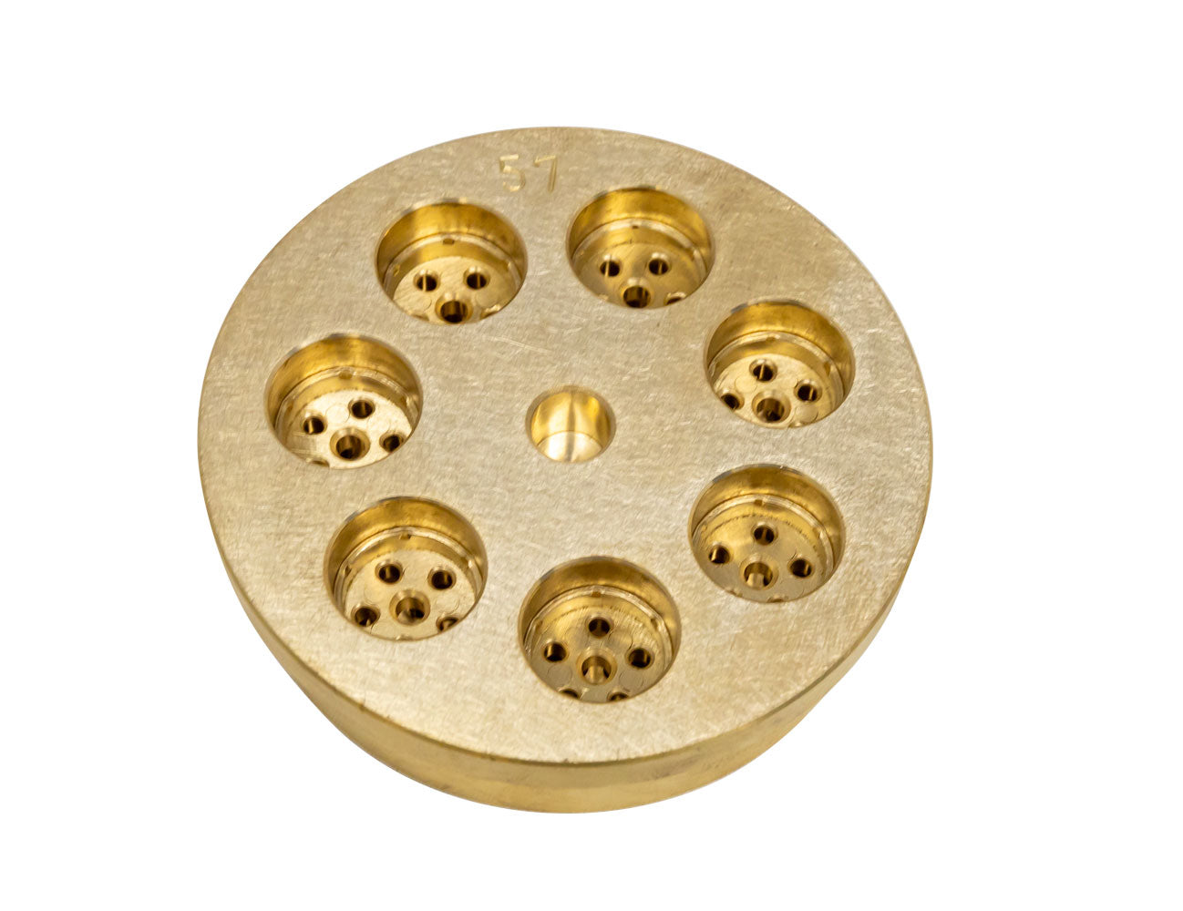 Omcan 13419 2.5mm Pasta Die #57 Bucatini