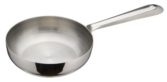 Winco DCWC-102S 4-1/2" Stainless Steel Mini Fry Pan
