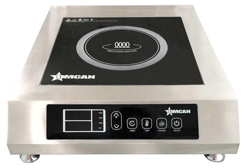 Omcan 44744 3.4 kW Countertop Super Wide Commercial Induction Cooker