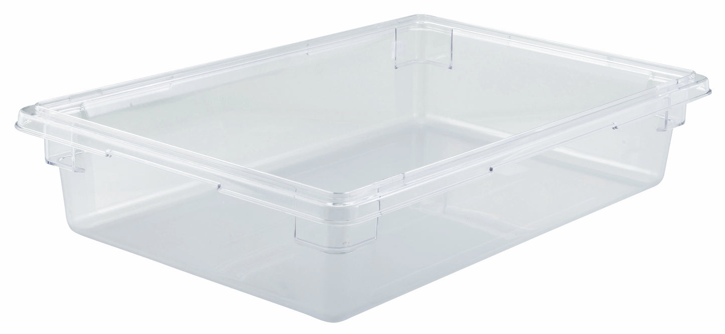 Winco PFSF-6 18" x 26" x 6" Clear Polycarbonate Food Storage Box
