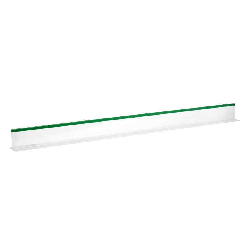 Omcan 10772 2" x 30" Clear Divider with Green Beading