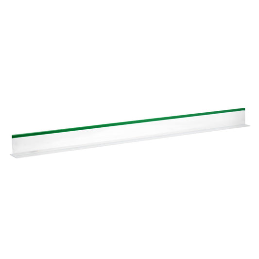 Omcan 10772 2" x 30" Clear Divider with Green Beading