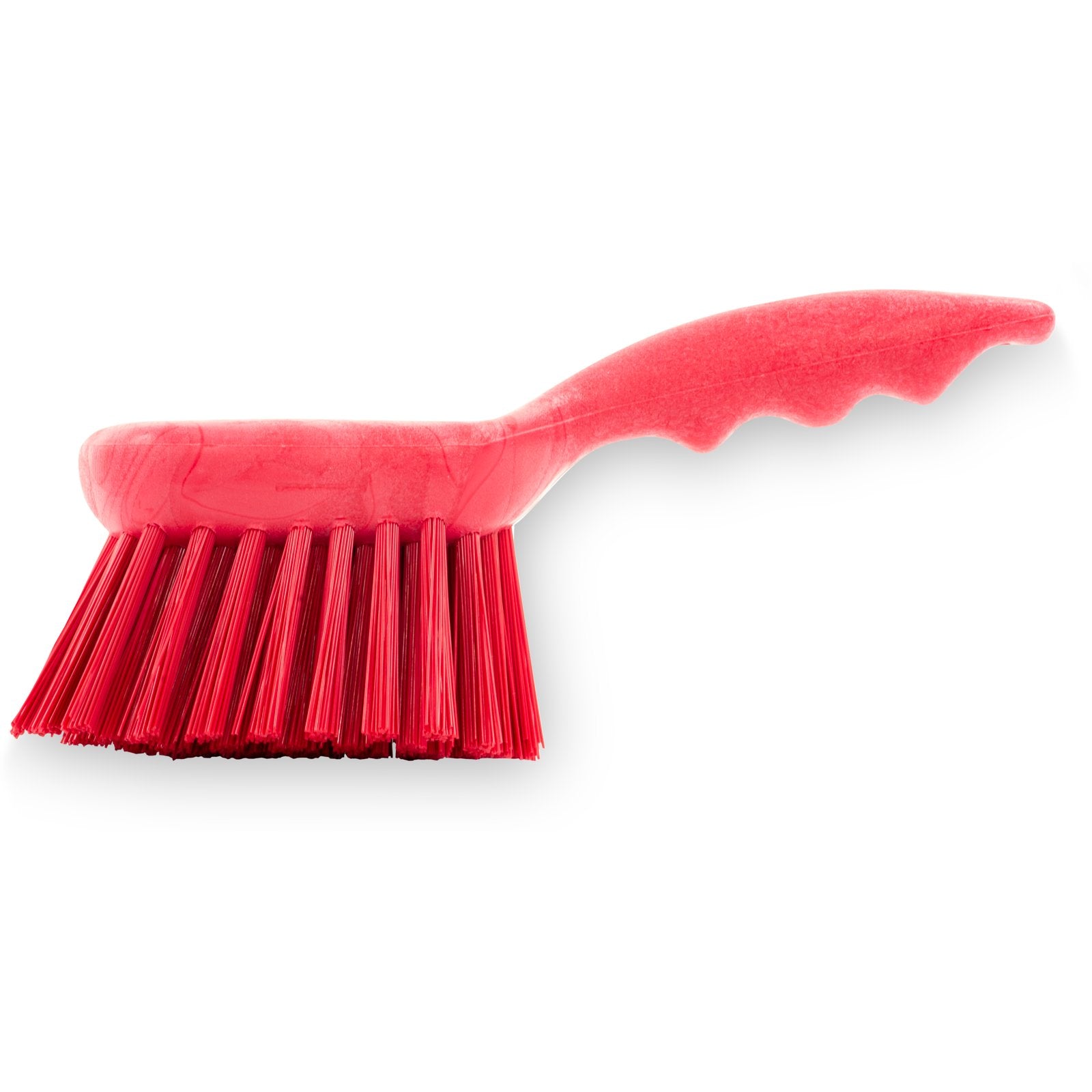 Carlisle 40541EC05 8" Red Sparta Color Coded Floater Scrub Brush