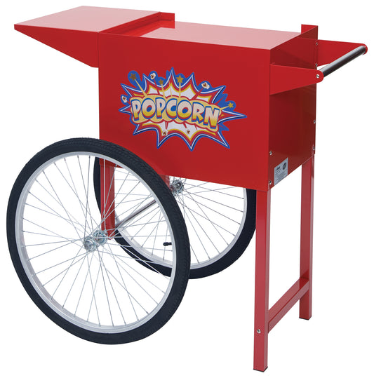 Winco POP-8RC 22" Spoked Wheels Popcorn Cart for POP-8R