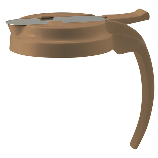 Winco PSUD-TLID Tan Syrup Dispenser Lid for 32oz/48oz