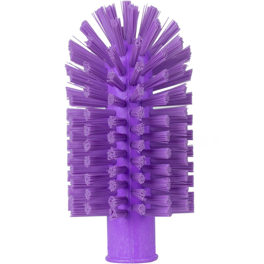 Carlisle 45033EC68 3 1/2" Purple Color-Coded Pipe & Valve Brush