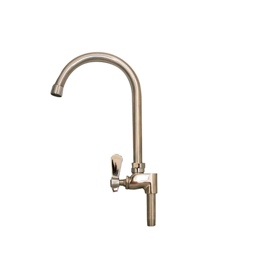 BK Resources EVO-AF5G Stainless Steel Evolution Add A Faucet 5" Gooseneck Spout