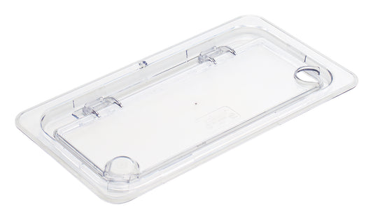 Winco SP7300H 1/3 Size Clear Hinged Lid Cover for SP7302/7304/7306/7308