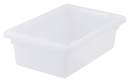Winco PFHW-6 18" x 12" x 6" White Polypropylene Food Storage Box