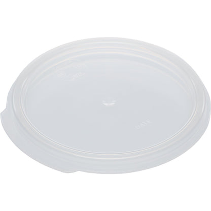 Carlisle 1077030 1 Qt Translucent Polypropylene StorPlus Color-Coded Food Storage Container Lid