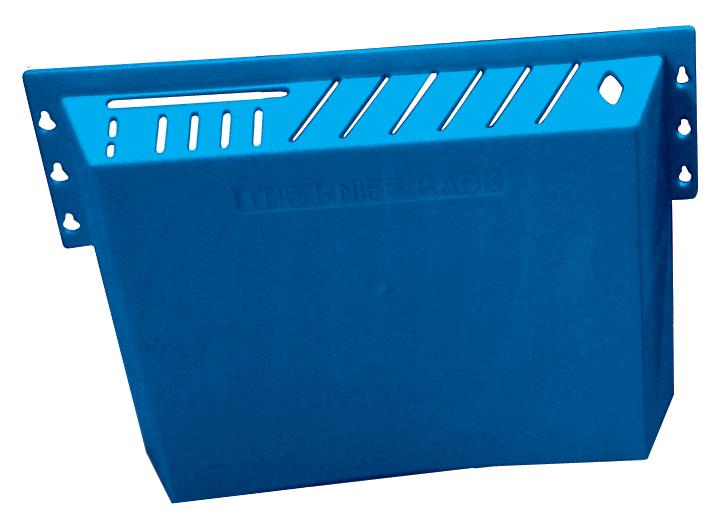 Omcan 11541 Blue Plastic Knife Rack