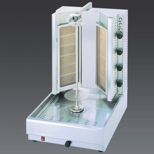 Visvardis DG12V N Turbo Gas Shawarma & Gyro Machine