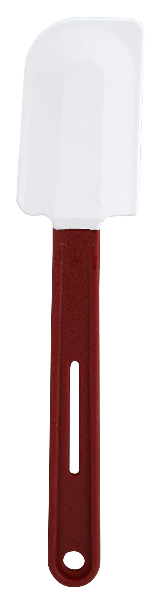 Winco PSH-10 10-1/2" Flat Blade Silicone Scraper, Heat Resistant
